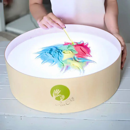 Sable Décoratif pour Plateaux Sensoriels - 12 Couleurs