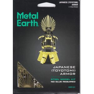 Maquette Puzzle 3D Métal Armure Japonaise (Toyotomi) - Metal Earth | LesMinis.fr