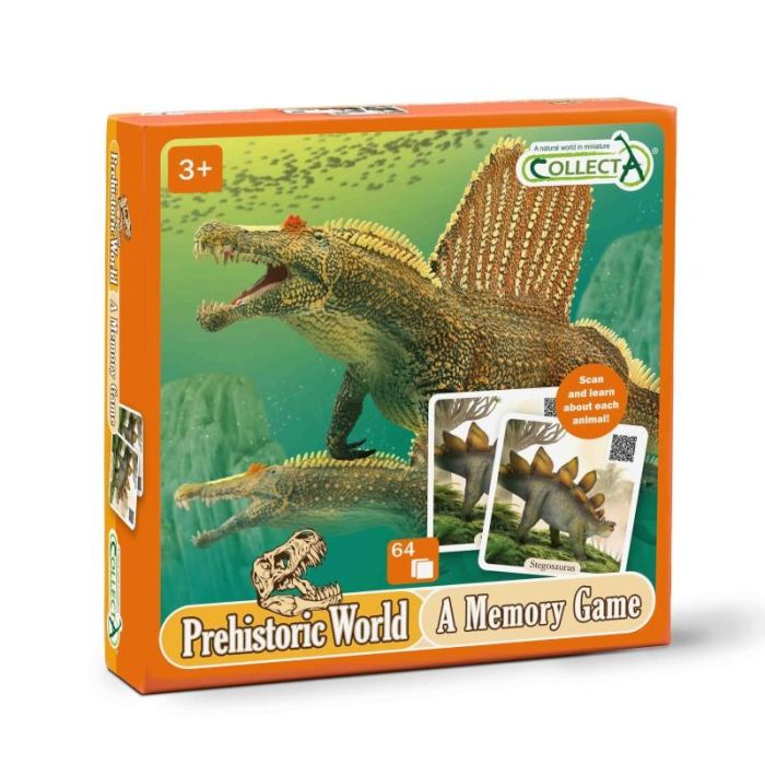 Memory Dinosaures CollectA - Jeu de Mémoire Monde Préhistorique