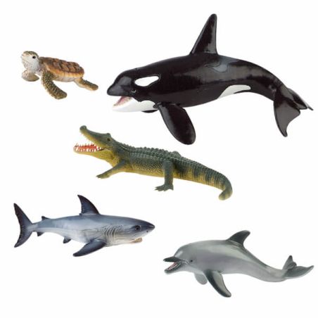 Figurines Animaux Marins 5 Pièces Bullyland - LesMinis.fr