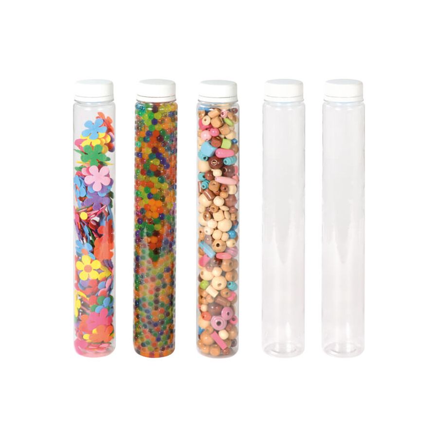 Tube sensoriel à personnaliser - Expériences sensorielles pour enfants dès 3 ans