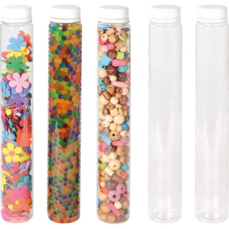 Tube sensoriel à personnaliser - Expériences sensorielles pour enfants dès 3 ans