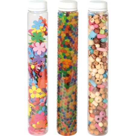 Tube sensoriel à personnaliser - Expériences sensorielles pour enfants dès 3 ans