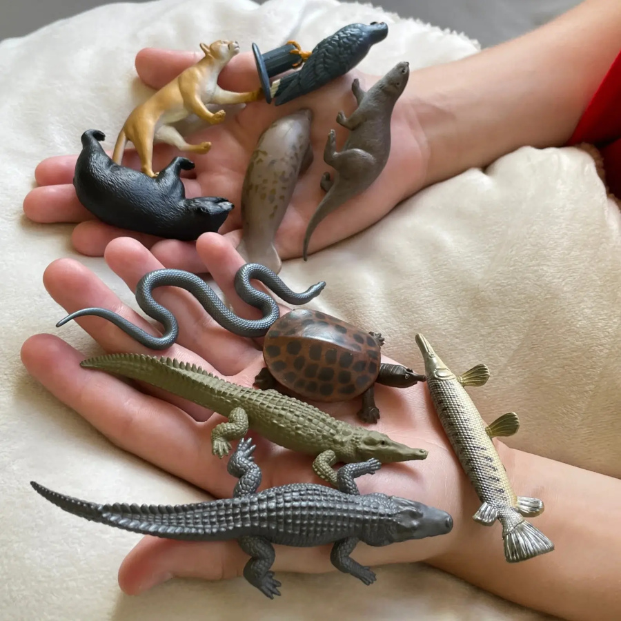 Tube Figurines Everglades Safari Ltd® | Animaux des Zones Humides