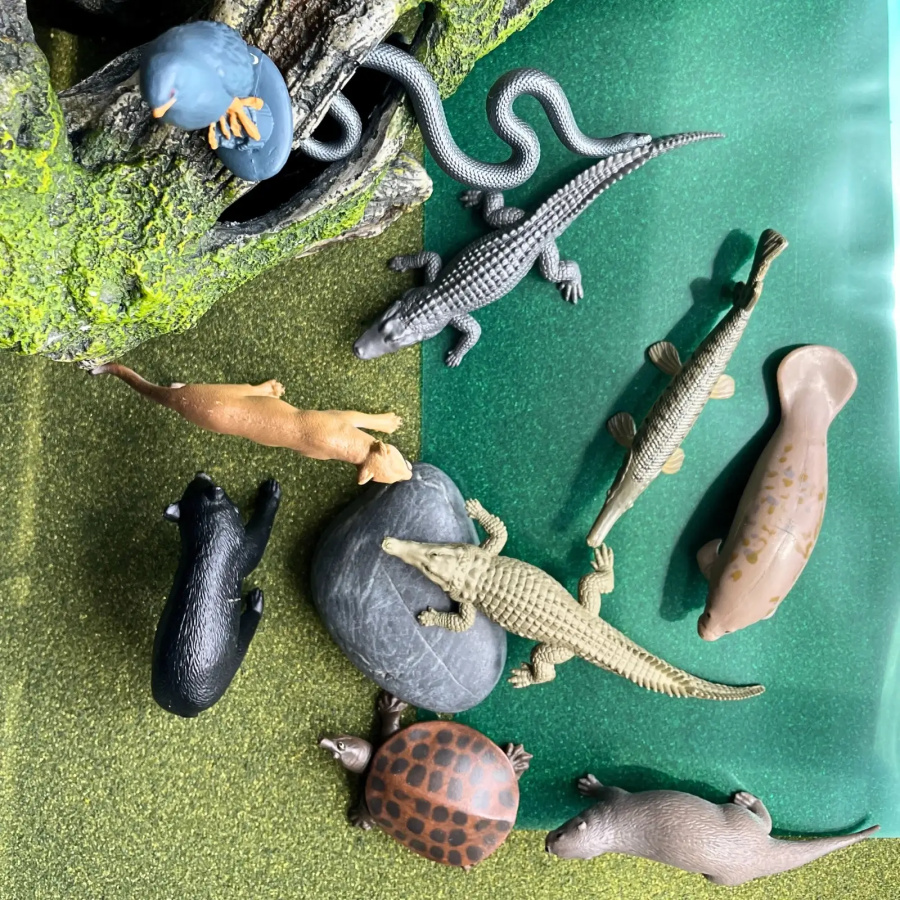 Tube Figurines Everglades Safari Ltd® | Animaux des Zones Humides