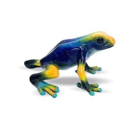 Figurine Dendrobates Tinctorius Tumucumaque Bullyland  : Grenouille Poison Bleue d'Amazonie | LesMinis.fr
