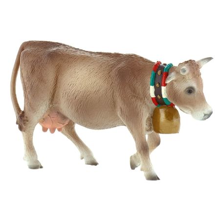 Figurine Vache Alpine Cloche Bullyland - Tradition Pastorale