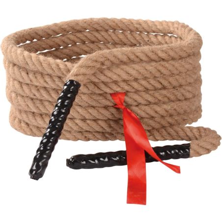 Corde de Jeu en Chanvre Naturel pour Enfants - Ø 2 cm, 6 m | LesMinis.fr