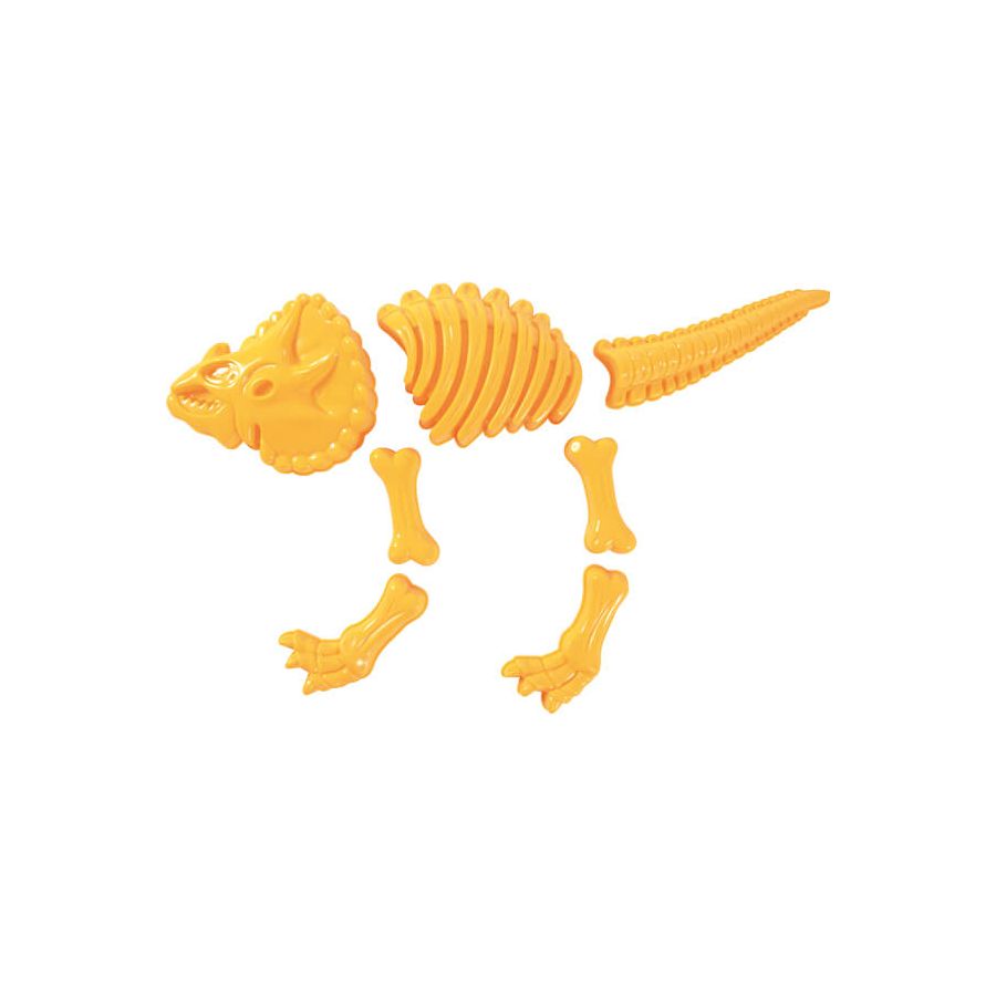 Moule à Sable Triceratops Jaune - 52 x 30 x 5 cm | LesMinis.fr