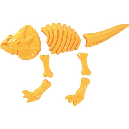 Moule à Sable Triceratops Jaune - 52 x 30 x 5 cm | LesMinis.fr