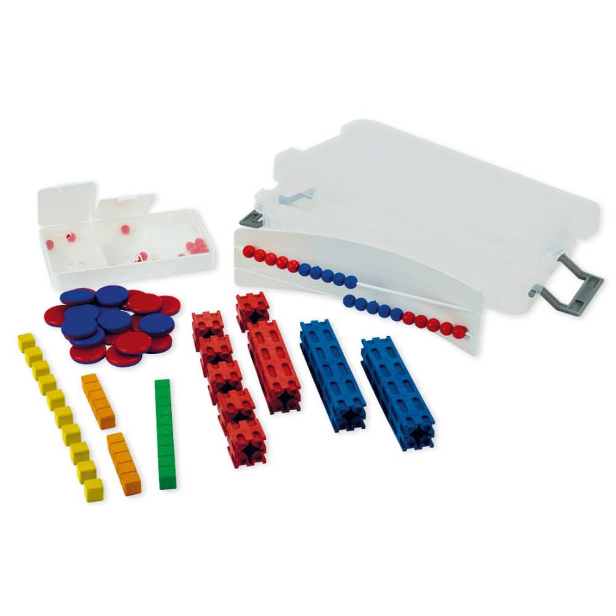 Matériel Pédagogique de Mathématiques - Basic Plus de 58 Pièces | Apprendre à Compter