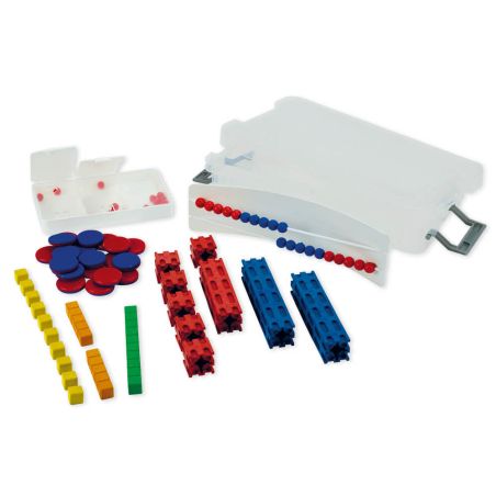 Matériel Pédagogique de Mathématiques - Basic Plus de 58 Pièces | Apprendre à Compter