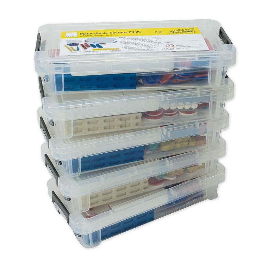 Matériel Pédagogique de Mathématiques - Basic Plus de 58 Pièces | Apprendre à Compter