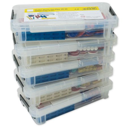 Matériel Pédagogique de Mathématiques - Basic Plus de 58 Pièces | Apprendre à Compter