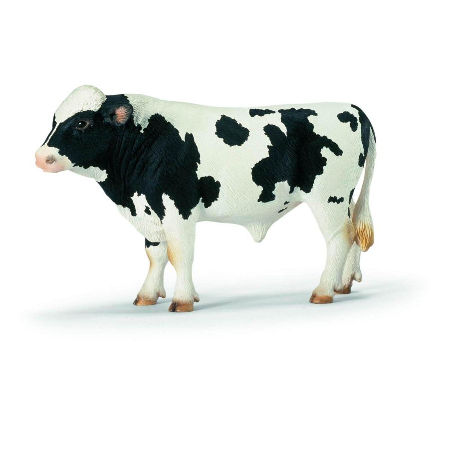 Figurine Taureau Holstein - Schleich (Collector) : Le Roi de la Ferme | LesMinis.fr