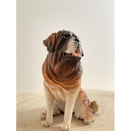 Figurine Saint-Bernard - Maia and Borges : Le Chien de Montagne Puissant et Protecteur | LesMinis.fr