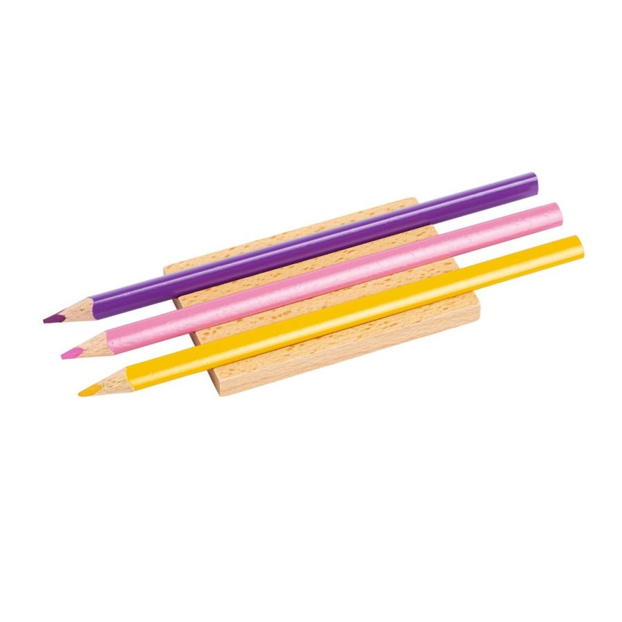 Support pour 3 Crayons | Matériel de Langage Montessori - Nienhuis