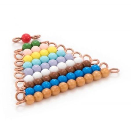 Escalier de Perles Colorées | Matériel Mathématiques Montessori