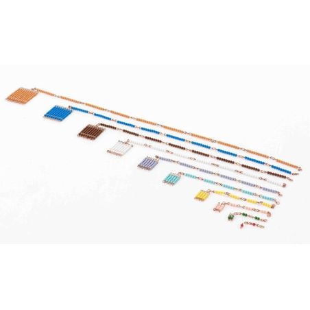  Chaînes de Perles Courtes Connectées