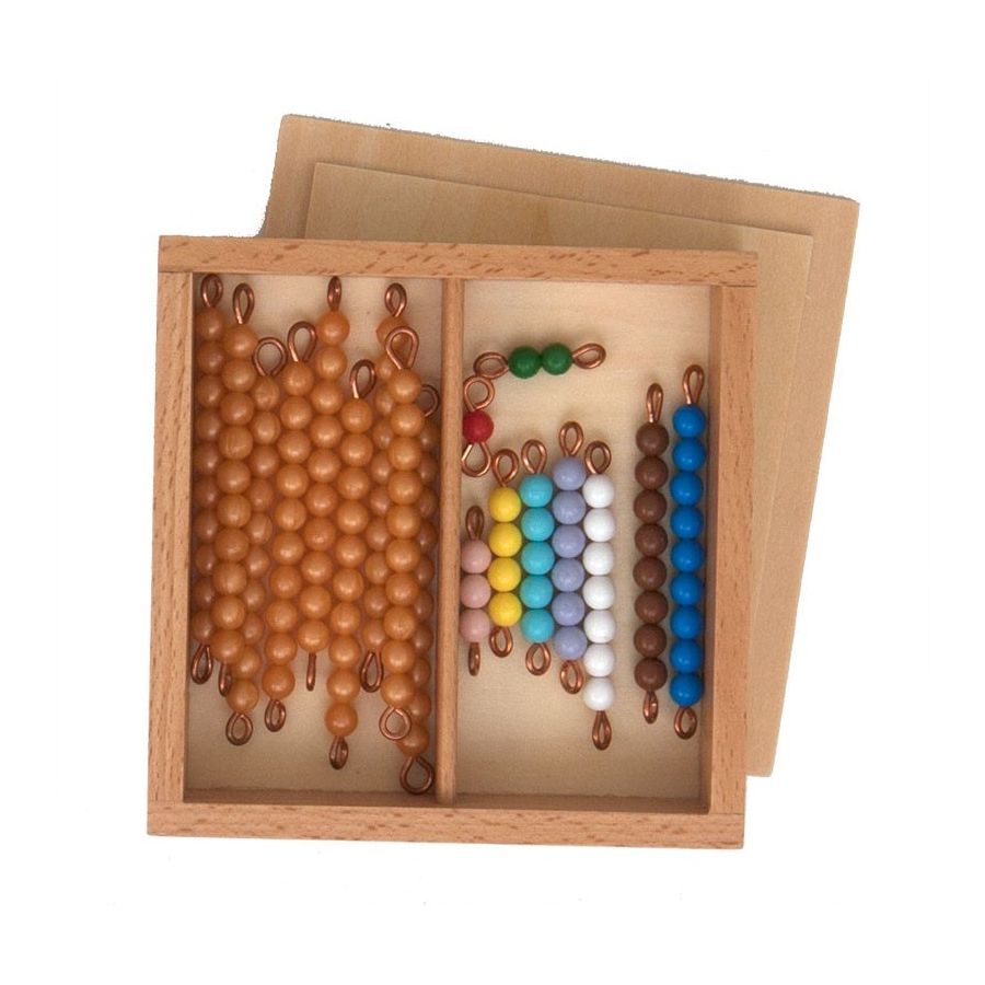 Boîte de Perles pour la Table de Seguin | Matériel Mathématiques Montessori