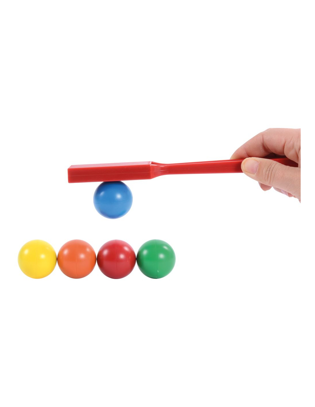 SUPVOX Baguette Magnétique Éducative Rouge 30 Cm – Apprentissage Couleurs Et Comptage – Activité Sensorielle Précoce