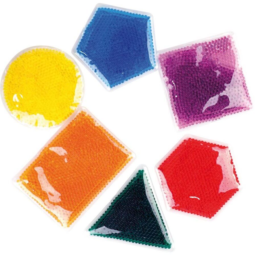 Formes Géométriques Sensorielles en Gel | Jeu Éducatif 3+ ans | LesMinis