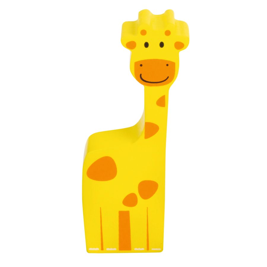 Animal Line Beleduc - Jeu éducatif à enfiler avec animaux du safari pour enfants dès 2 ans