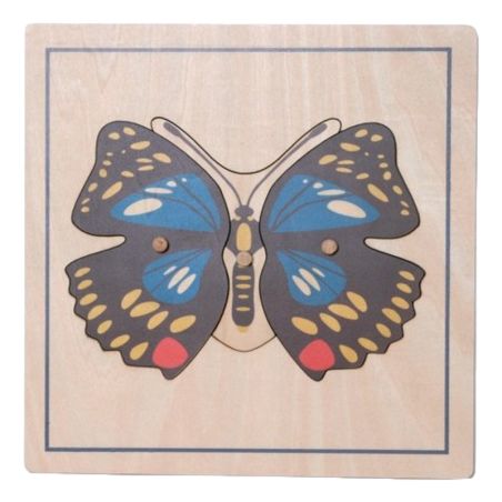 Puzzle Papillon Montessori | Ailes et Corps | 3-6 ans