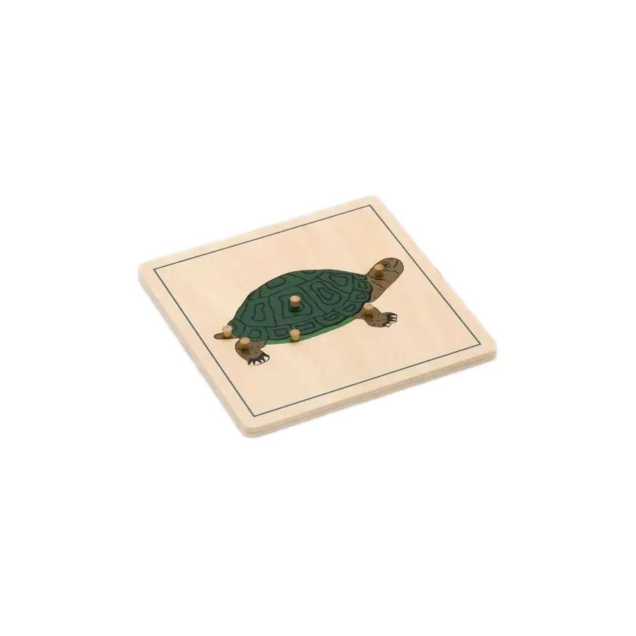 Puzzle Montessori de la Tortue