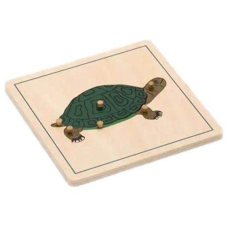Puzzle Montessori de la Tortue