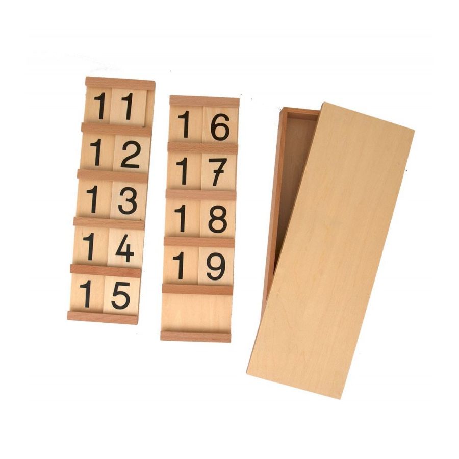 Tables de Seguin Montessori Série 1 | Mathématiques 4-6 ans | 11-19