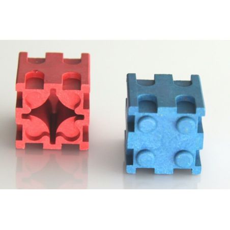 Cubes Emboîtables - Lot de 100 pièces - Apprentissage Mathématique Ludique