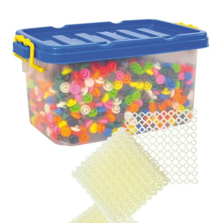 Atelier de Motricité Fine - Lot de Boutons à Cliper pour Enfants