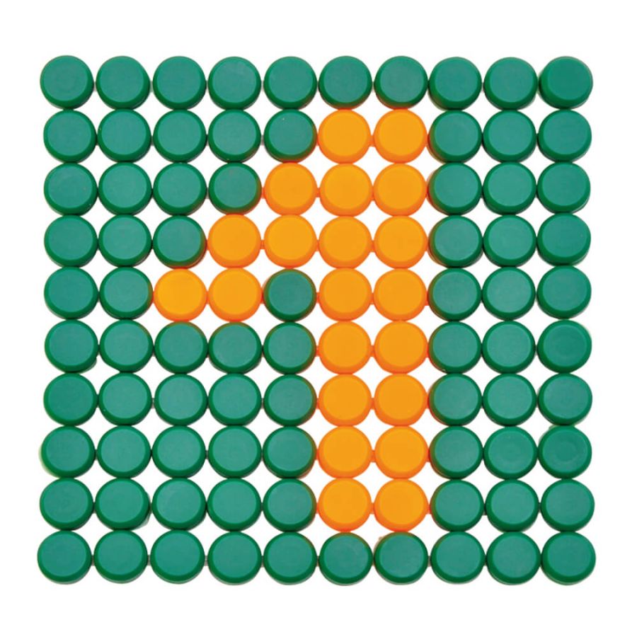 Atelier de Motricité Fine - Lot de Boutons à Cliper pour Enfants