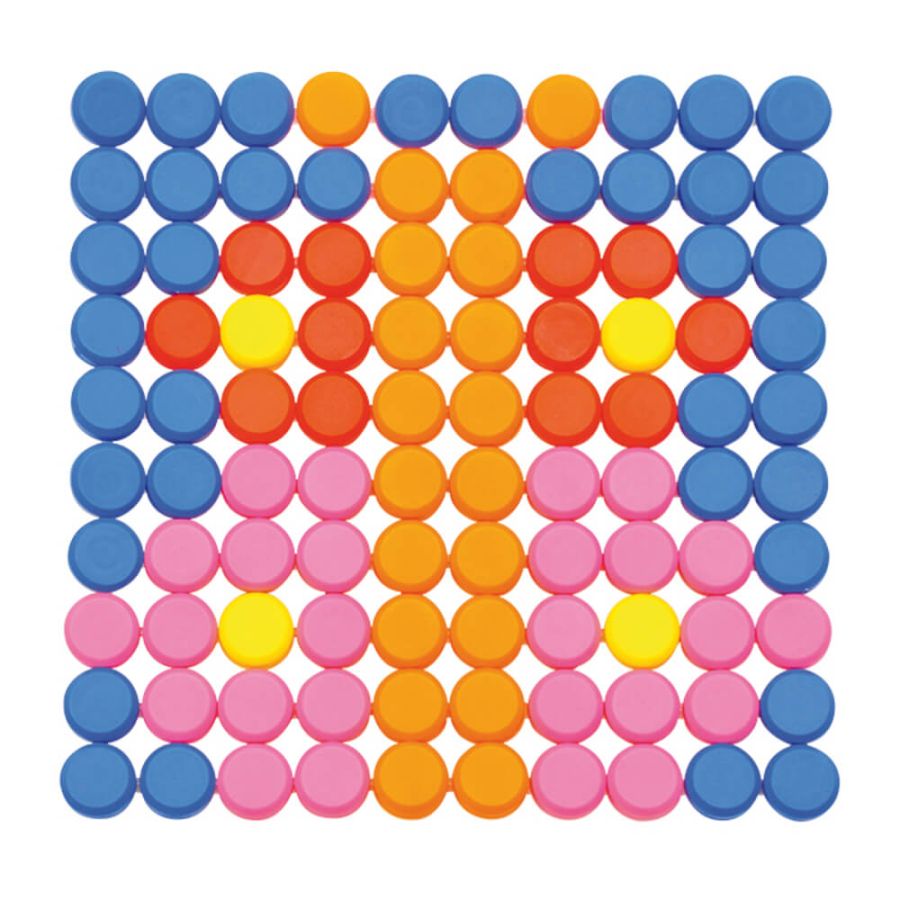 Atelier de Motricité Fine - Lot de Boutons à Cliper pour Enfants