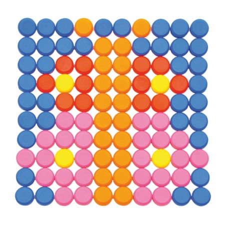 Atelier de Motricité Fine - Lot de Boutons à Cliper pour Enfants