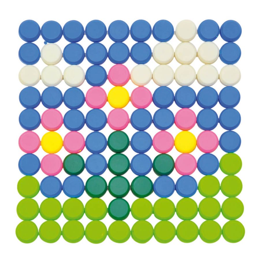 Atelier de Motricité Fine - Lot de Boutons à Cliper pour Enfants