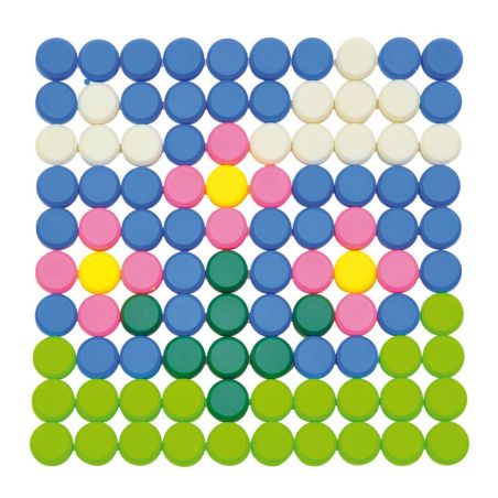 Atelier de Motricité Fine - Lot de Boutons à Cliper pour Enfants