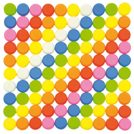 Atelier de Motricité Fine - Lot de Boutons à Cliper pour Enfants