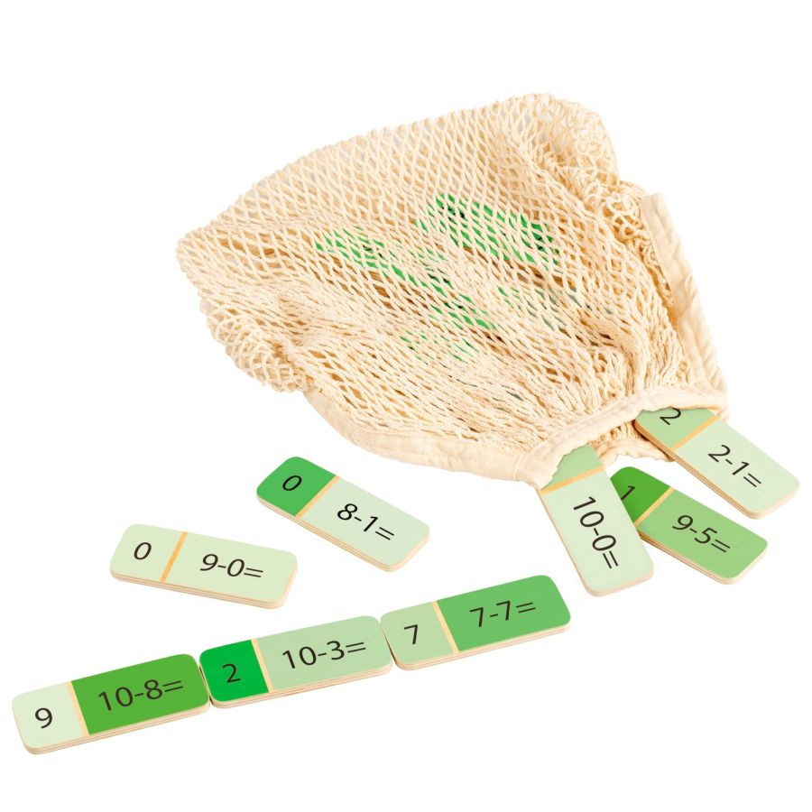 Dominos Éducatifs - Soustraction - Jeu de Mathématiques