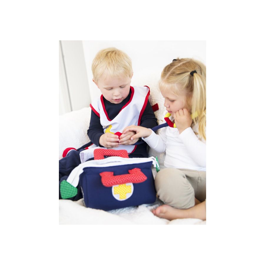 rousse de Docteur en Tissu - Jeu d'Imitation Réaliste pour Enfants | Oskar & Ellen