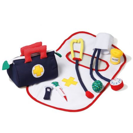 rousse de Docteur en Tissu - Jeu d'Imitation Réaliste pour Enfants | Oskar & Ellen