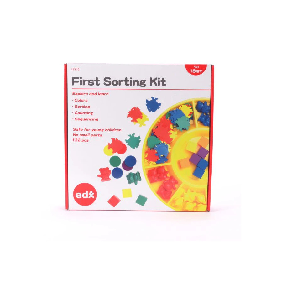 Kit de Tri EDX Education - Premier Kit de Tri pour Enfants | Apprentissage des Formes et Couleurs