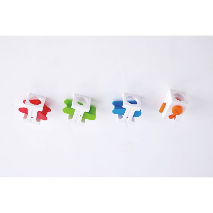 Set de Blocs de Contrôle Quadrilla - Jouet Éducatif pour Circuits de Billes