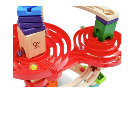 Super Spirals HAPE - Circuit de Billes en Bois pour Enfants | Stimule la Créativité dès 4 Ans