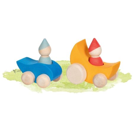 Véhicules à saisir Petite goutte et Voyage sur la Lune | Les Minis