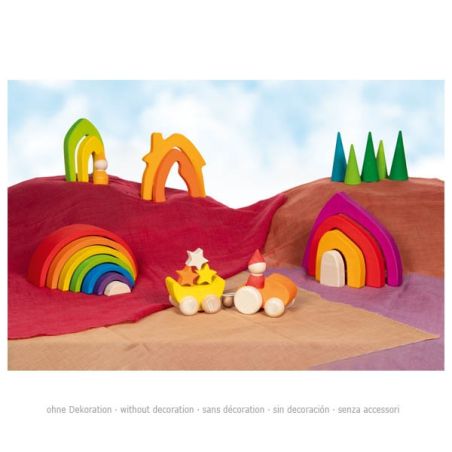 Véhicule en bois Le berger des étoiles - Goki Evolution - Jouet 2 ans