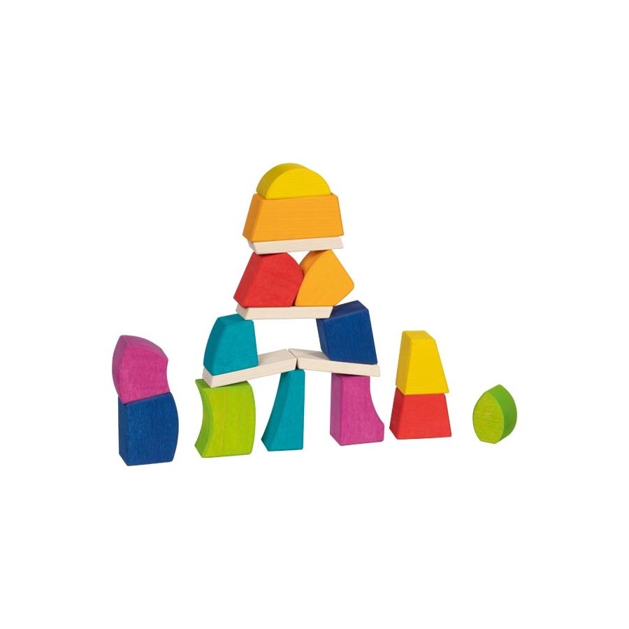 Jeu de construction Creo - Goki Evolution - Blocs de bois dès 2 ans