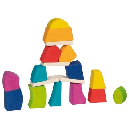 Jeu de construction Creo - Goki Evolution - Blocs de bois dès 2 ans