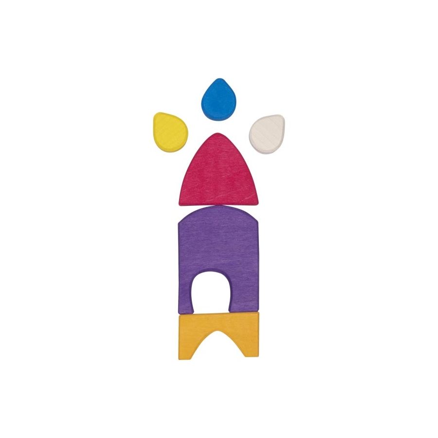 Coffret de construction Morgana - Goki Evolution - Blocs en bois dès 3 ans